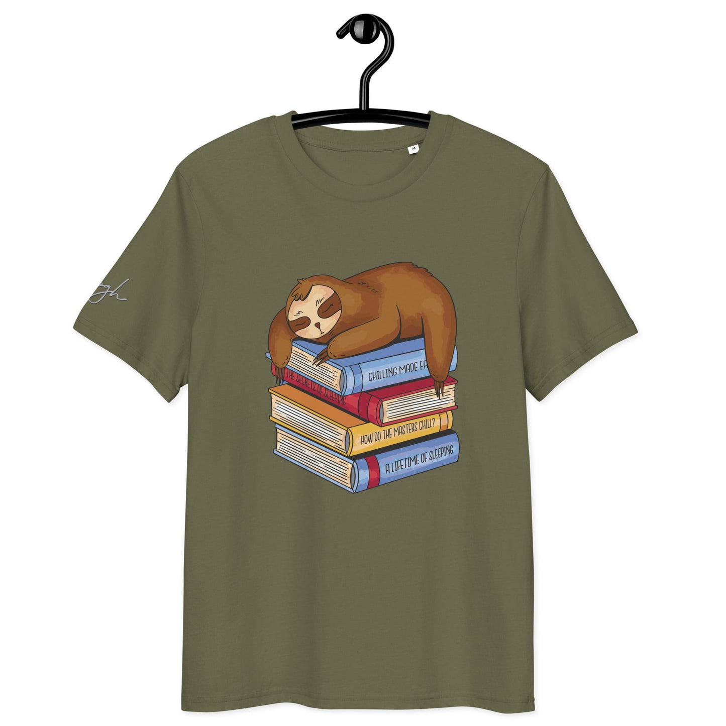 Gemütliches Faultier T-Shirt aus Bio - Baumwolle – Schlafshirt für Entspannte Nächte - bullogh#