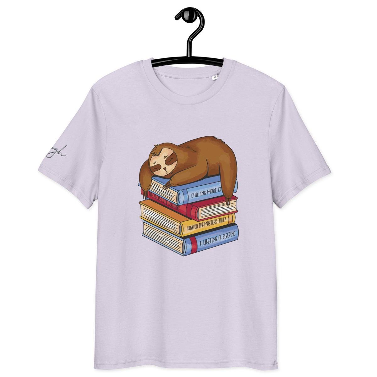 Gemütliches Faultier T-Shirt aus Bio - Baumwolle – Schlafshirt für Entspannte Nächte - bullogh#