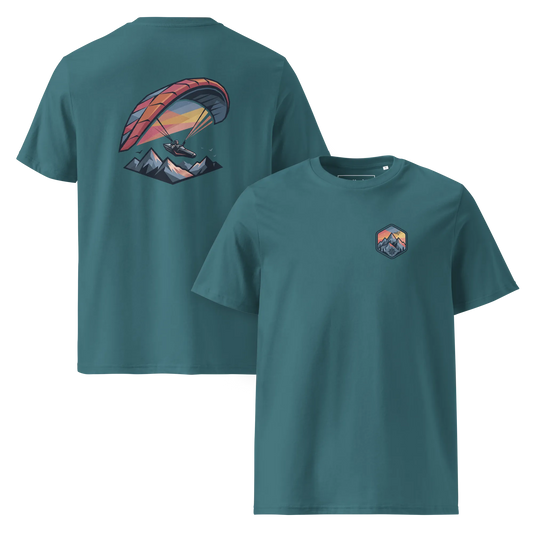 Paragliding Bio T-Shirt – Solo Wing Comic