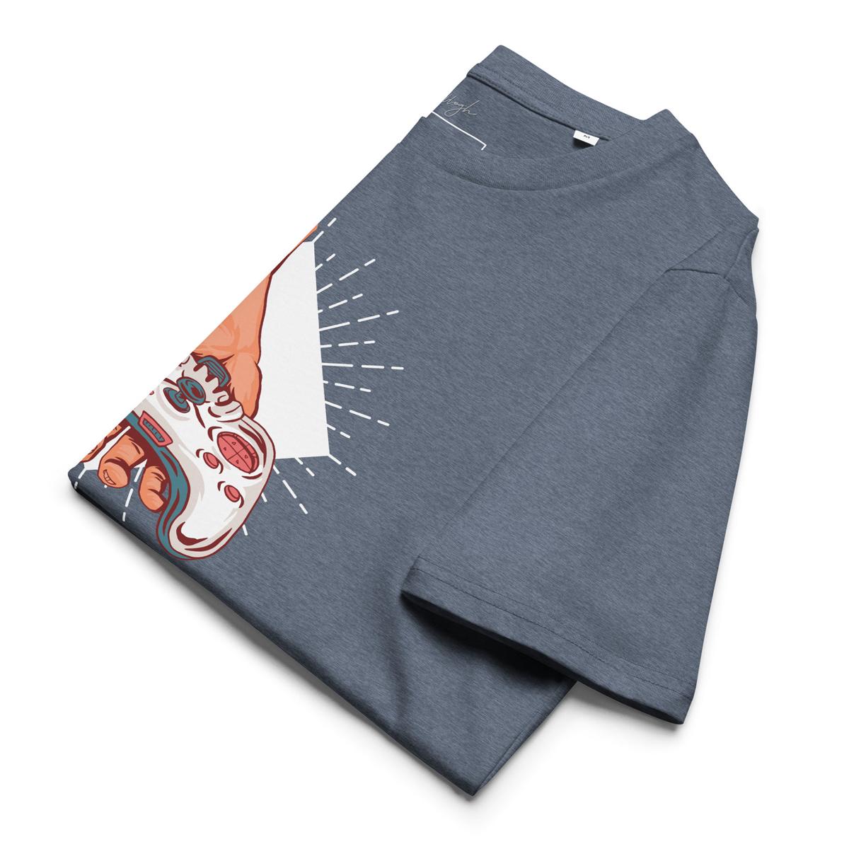 Take the Game – Bio-T-Shirt mit Controller-Motiv