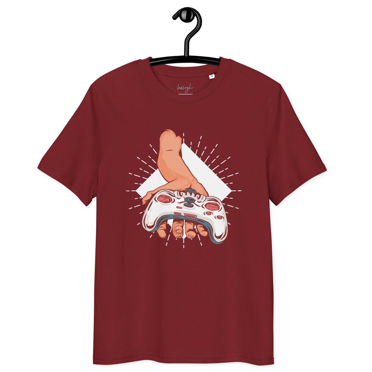 Take the Game – Bio-T-Shirt mit Controller-Motiv