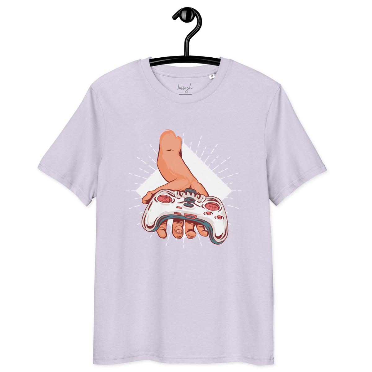 Take the Game – Bio-T-Shirt mit Controller-Motiv