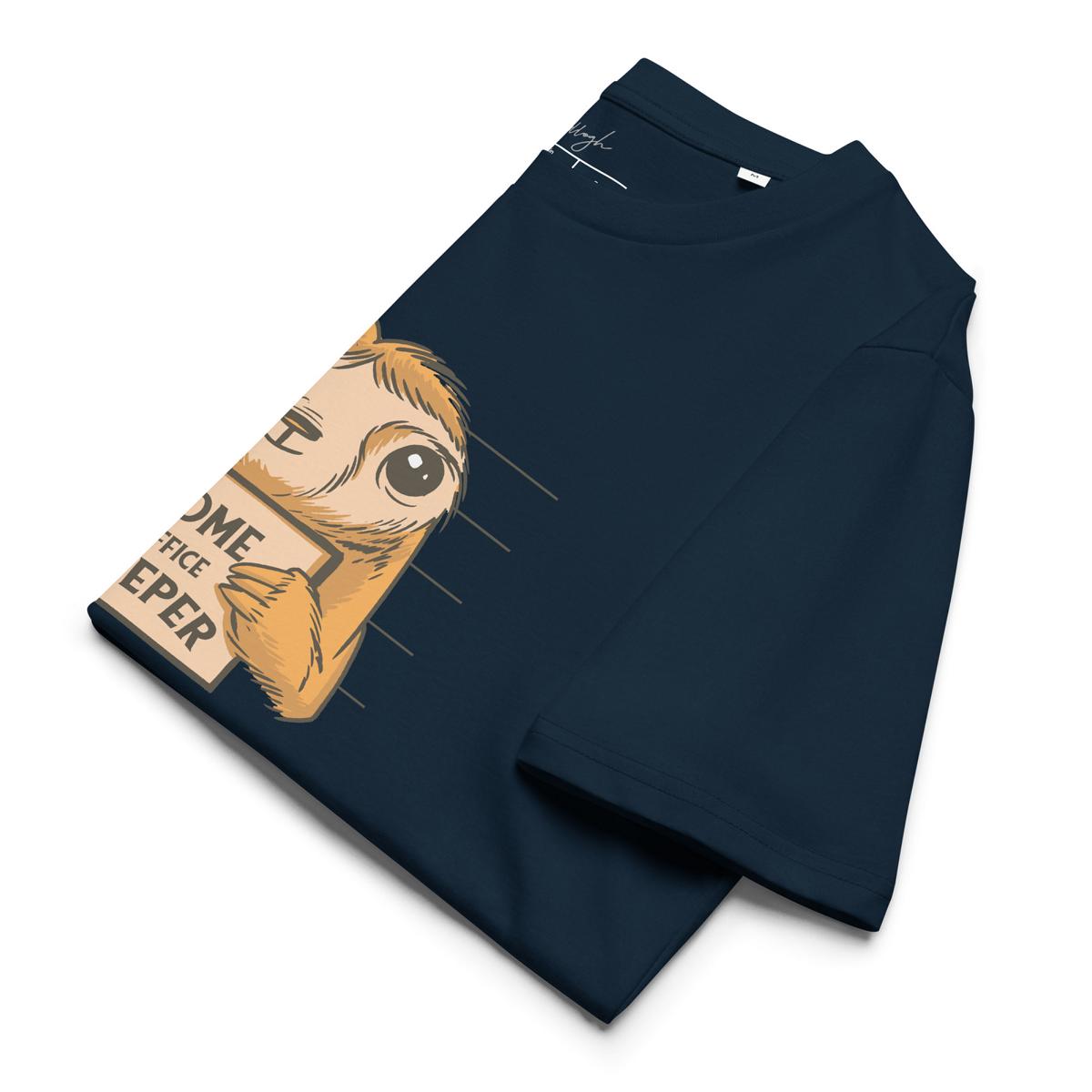 Nap & Work – Faultier Bio-Schlafshirt für Langschläfer