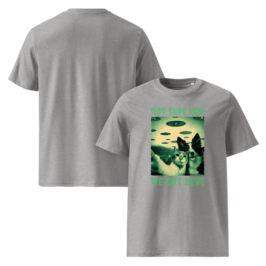 Weirdcore UFO – T-Shirt aus Bio Baumwolle