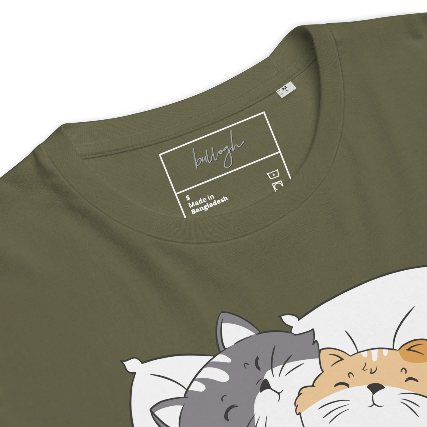 Offizielles Schlafshirt Katzen – Bio-Baumwolle für Katzenliebhaber