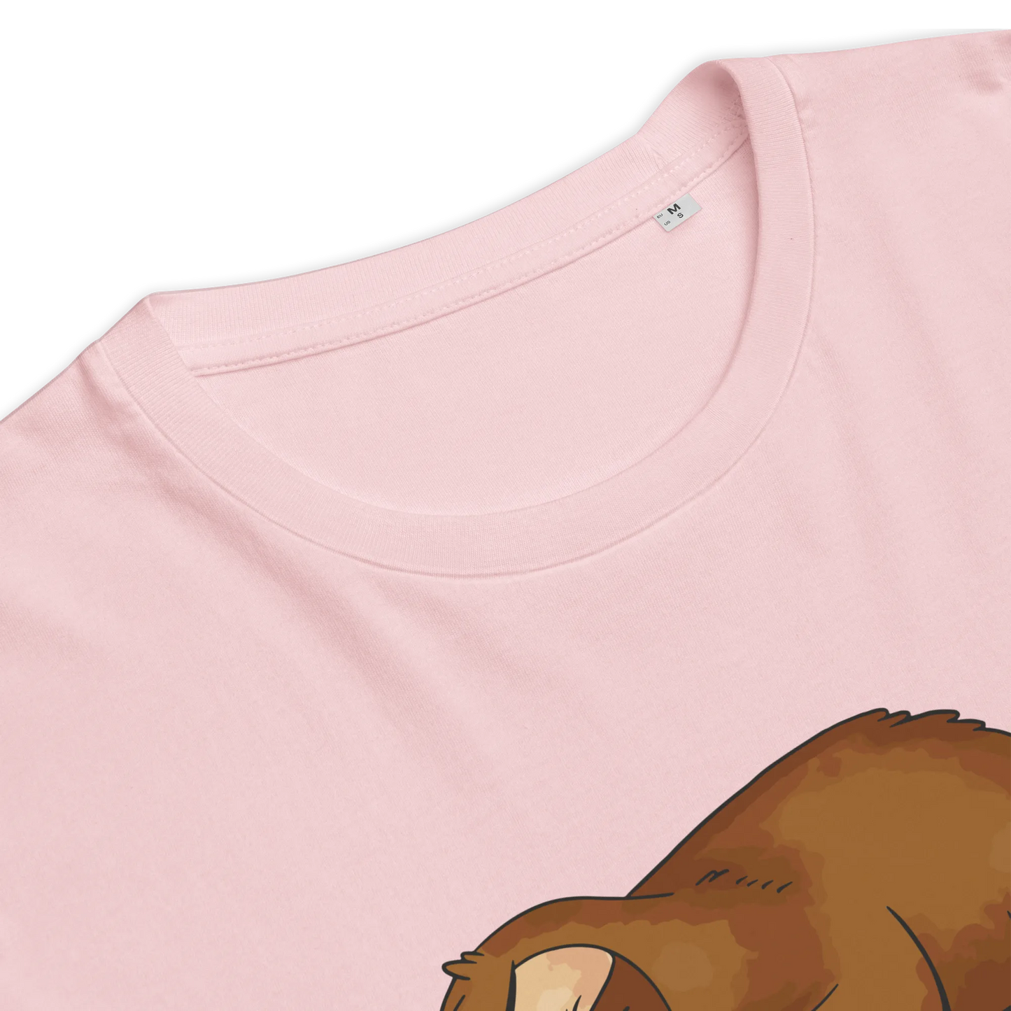 Gemütliches Faultier T-Shirt aus Bio-Baumwolle – Schlafshirt für Entspannte Nächte