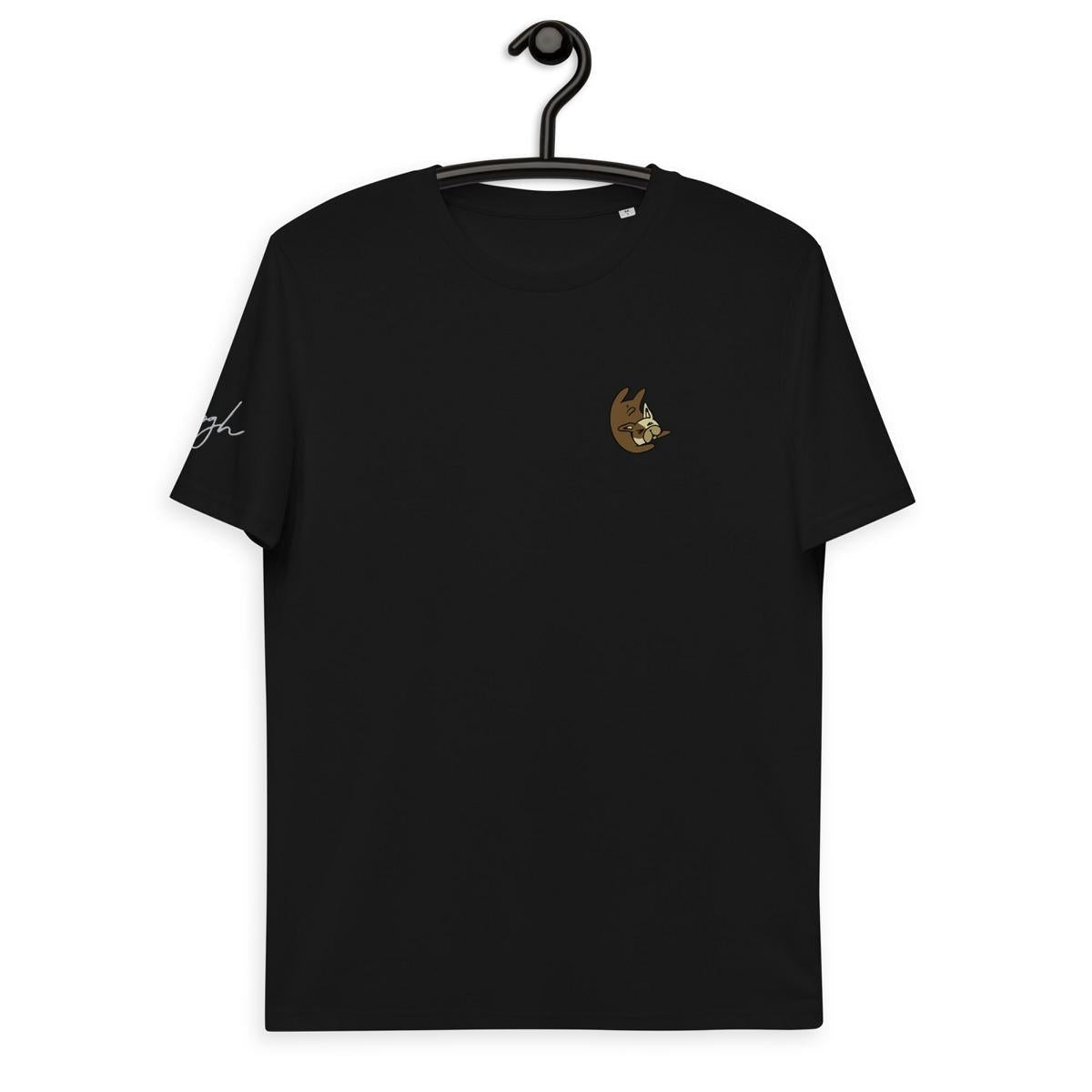 Nachhaltige Bio Baumwoll T-Shirts mit Cartoon Französischer Bulldogge V2 - Stilvolle und umweltfreundliche Mode - bullogh#