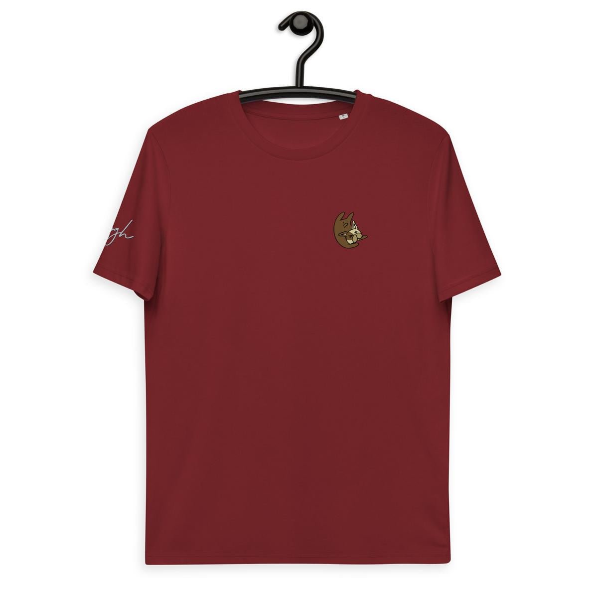 Nachhaltige Bio Baumwoll T-Shirts mit Cartoon Französischer Bulldogge V2 - Stilvolle und umweltfreundliche Mode - bullogh#