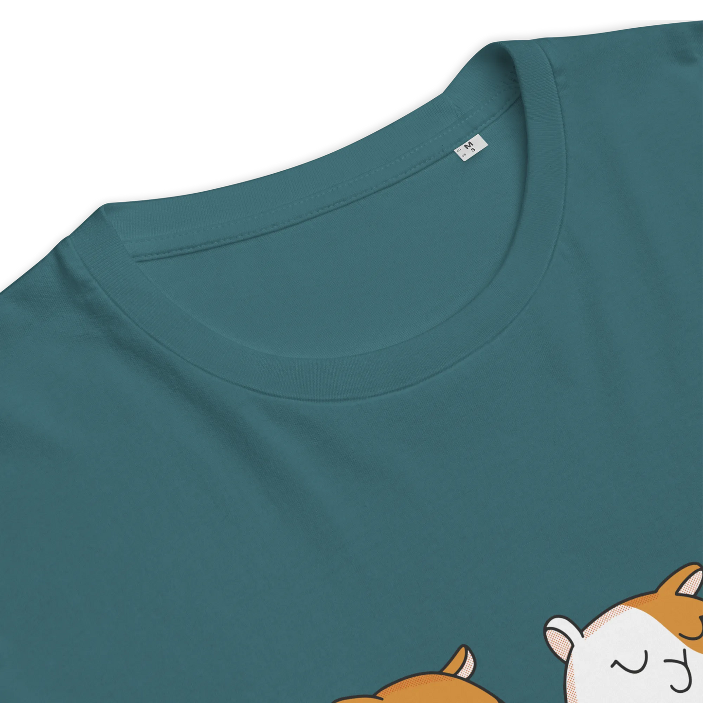 Bequemes Bio Nachthemd mit Hamster Design – Offizielles Schlafshirt für Nachteulen