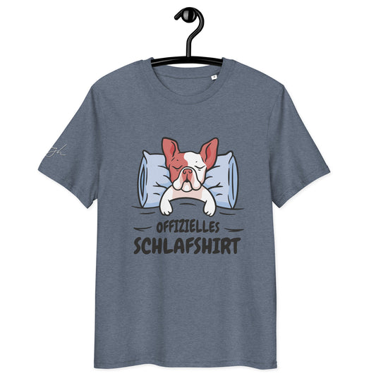 Stylisches Bio Nachthemd mit Süßem Hamster Design – Perfektes Schlafshirt für Nachteulen - bullogh#