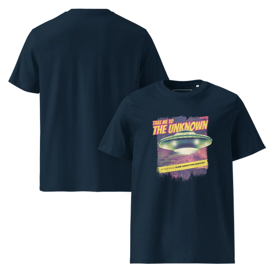 Take me to the Unknown – T-Shirt aus Bio Baumwolle