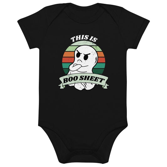This is Boo Sheet: Bio Baumwoll Baby Body mit liebenswertem Geist – Der süße Blickfang für kleine Persönlichkeiten! - bullogh#