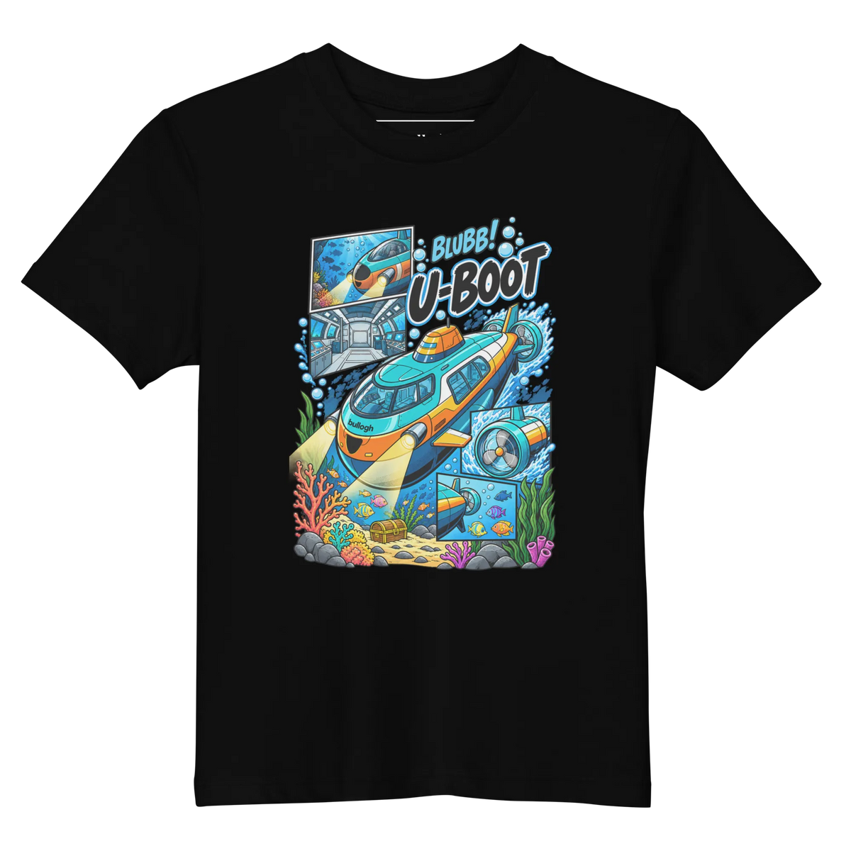 U Boot - Kinder T-Shirt aus Bio Baumwolle