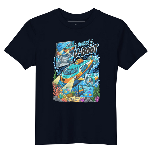 U Boot - Kinder T-Shirt aus Bio Baumwolle