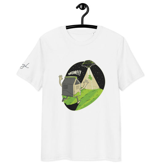 Unisex Bio Baumwoll T-Shirt – Alien Artwork Stuff Mom - bullogh#