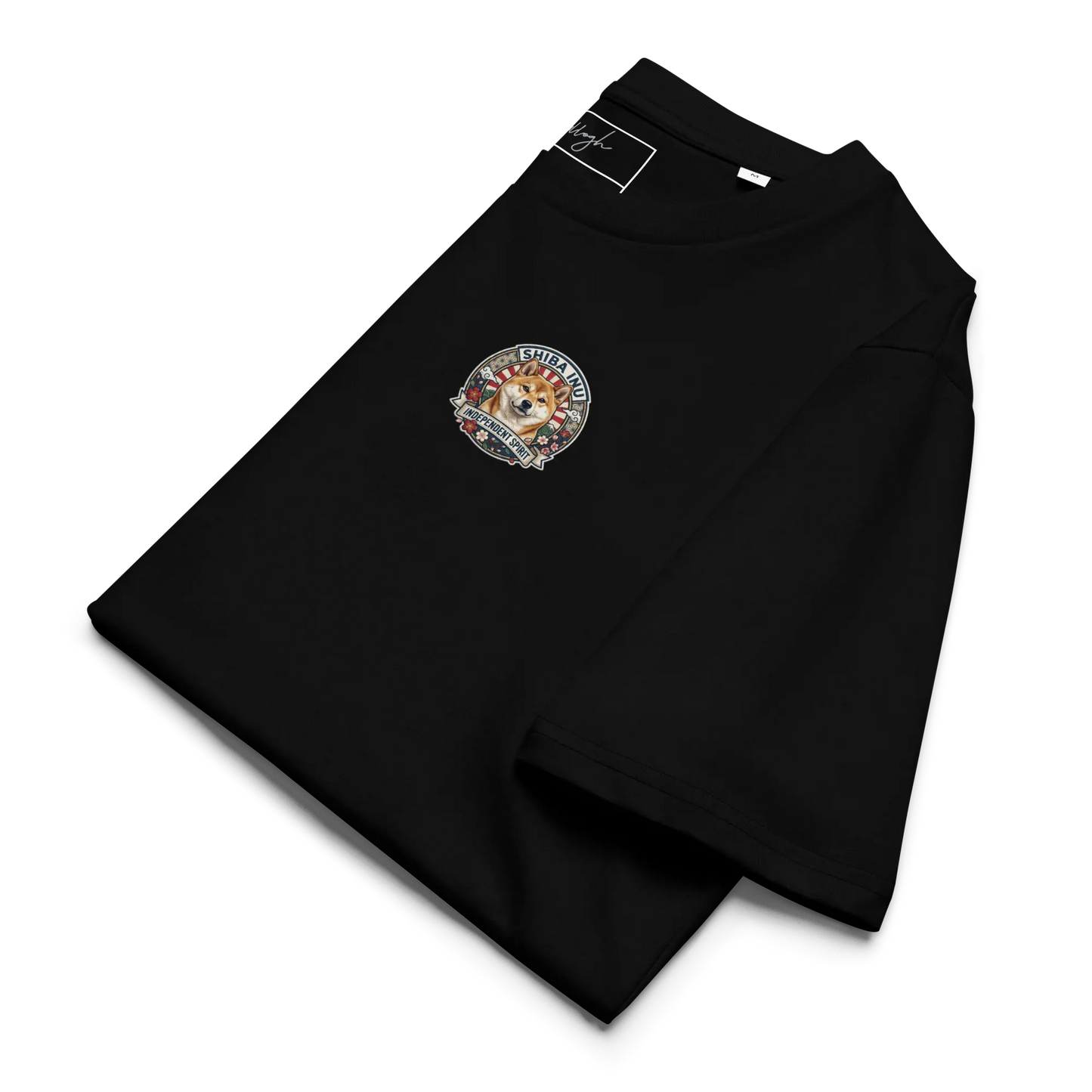Shiba Inu Dog Badge – Bio-T-Shirt