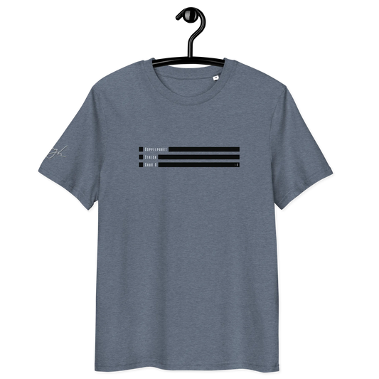 Bio T-Shirt – Smiley Emote Groß O