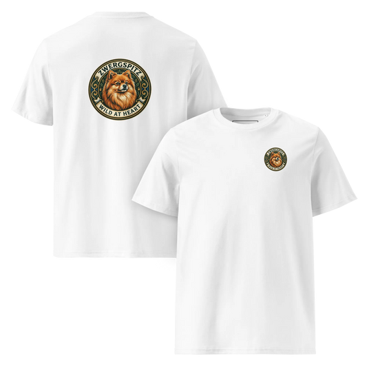 Zwergspitz – T-Shirt aus Bio Baumwolle