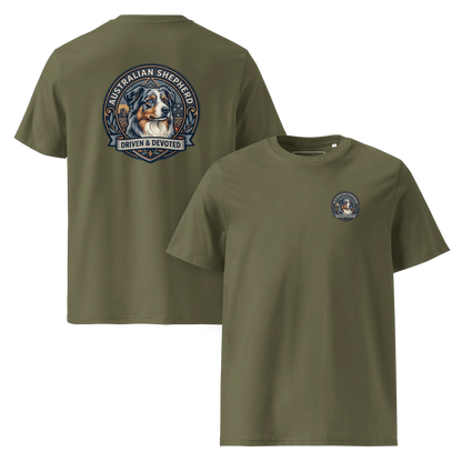 Australian Shepherd Dog Badge – Bio-T-Shirt | bullogh