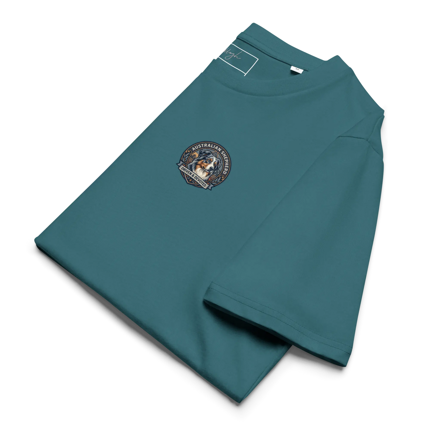 Australian Shepherd Dog Badge – Bio-T-Shirt | bullogh