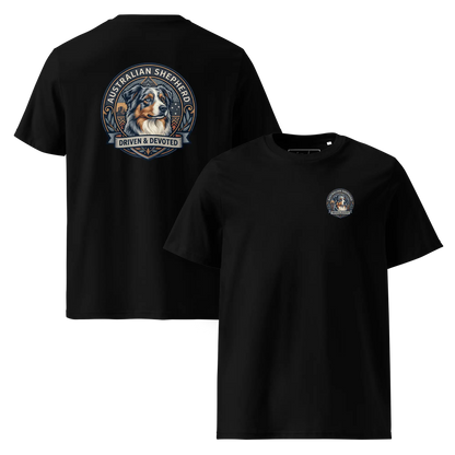 Australian Shepherd Dog Badge – Bio-T-Shirt | bullogh