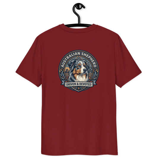 Australian Shepherd Dog Badge – Bio-T-Shirt | bullogh