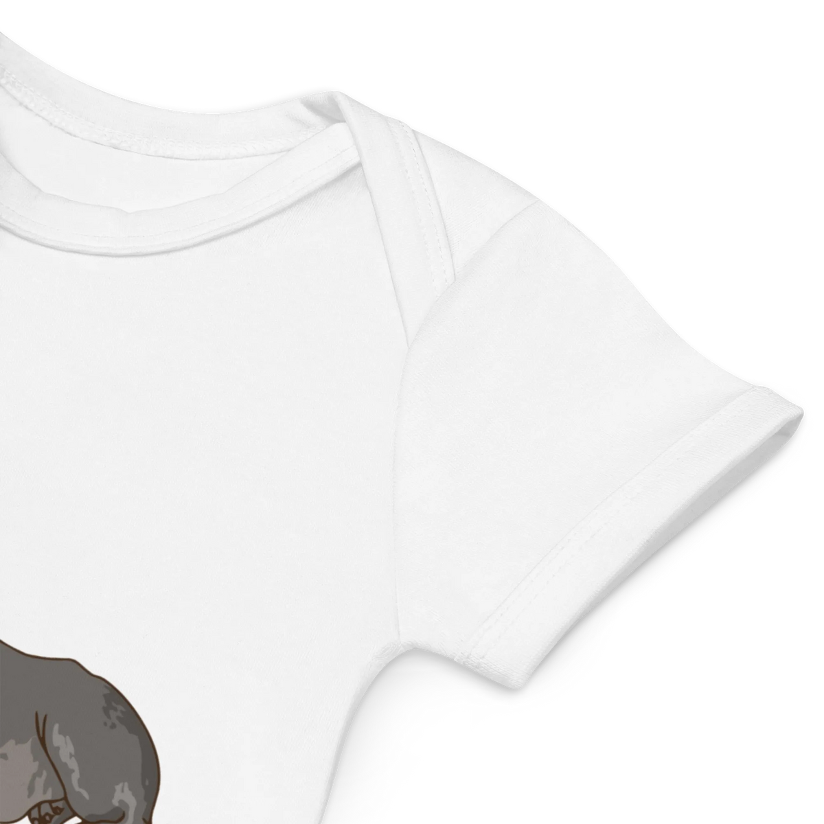 Baby Chic Frenchie - Baby Body aus Bio Baumwolle