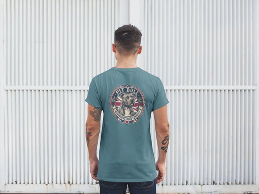 Pitbull Dog Badge – Bio-T-Shirt | bullogh