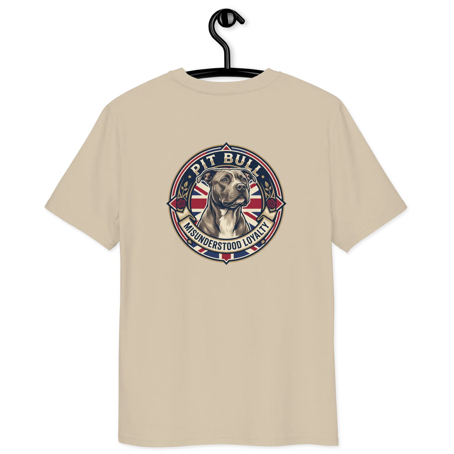 Pitbull Dog Badge – Bio-T-Shirt | bullogh