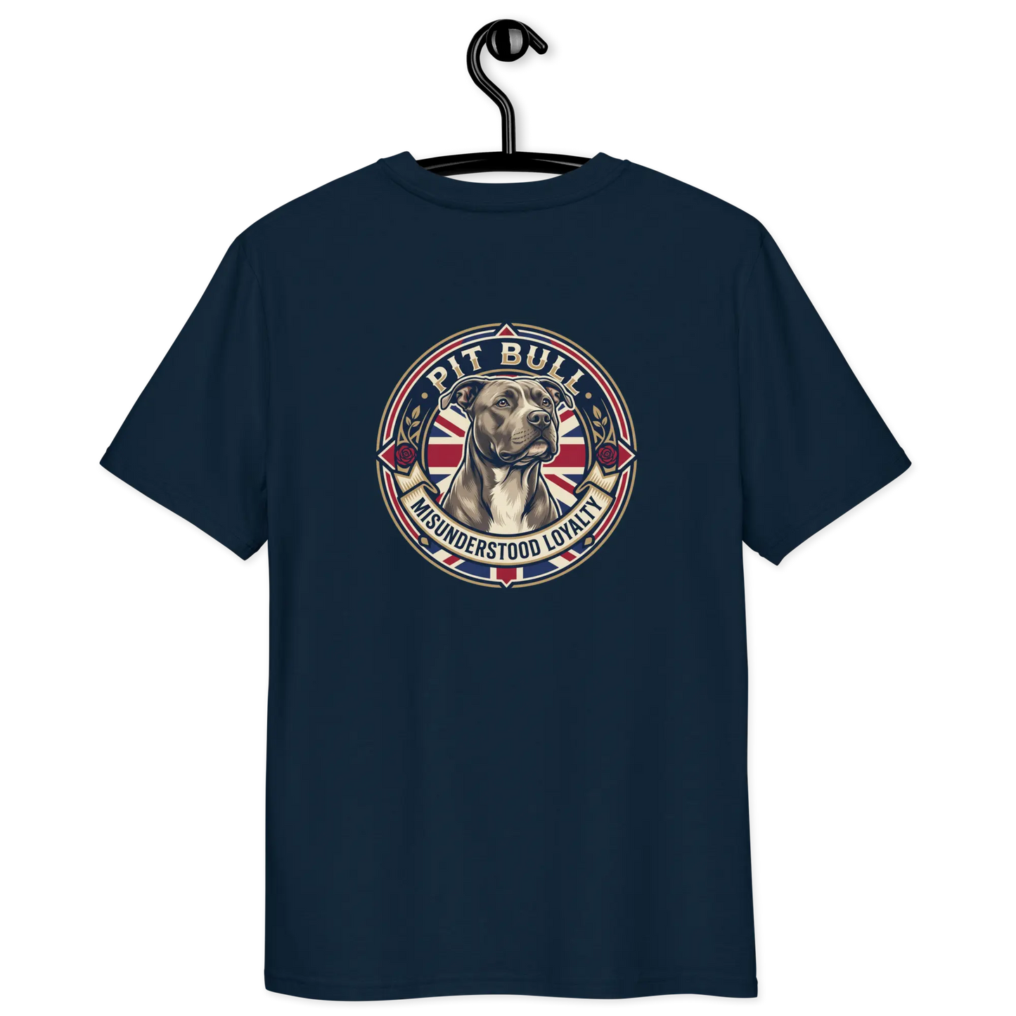 Pitbull Dog Badge – Bio-T-Shirt | bullogh