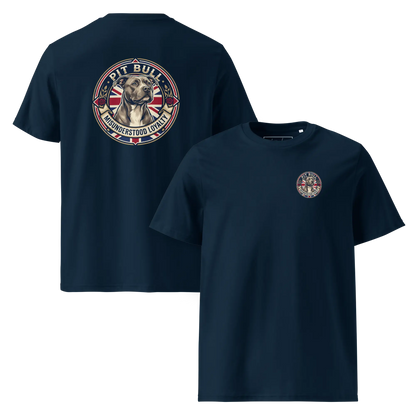Pitbull Dog Badge – Bio-T-Shirt | bullogh
