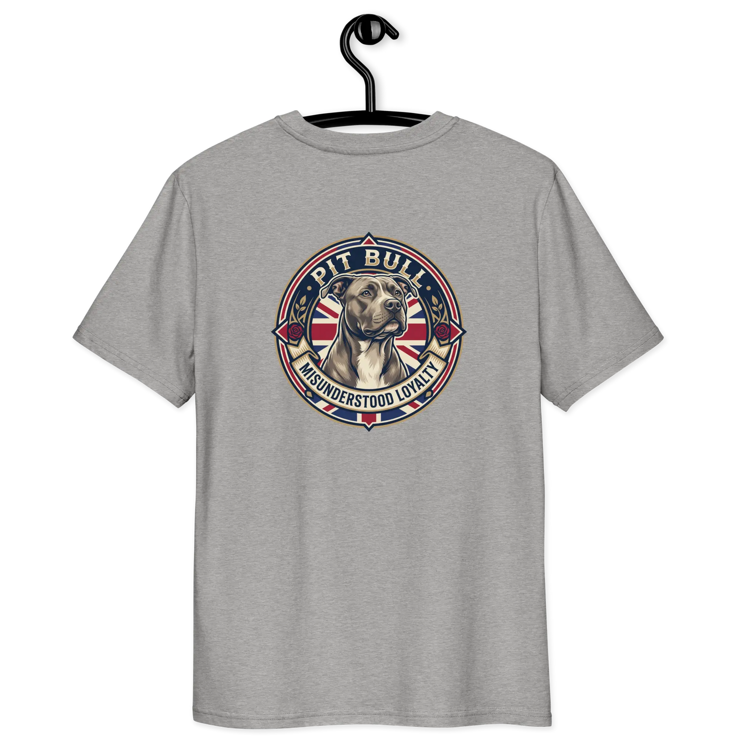 Pitbull Dog Badge – Bio-T-Shirt | bullogh