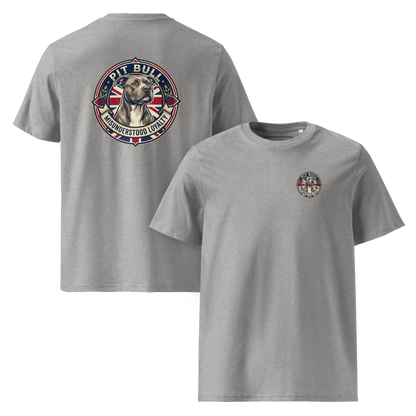 Pitbull Dog Badge – Bio-T-Shirt | bullogh