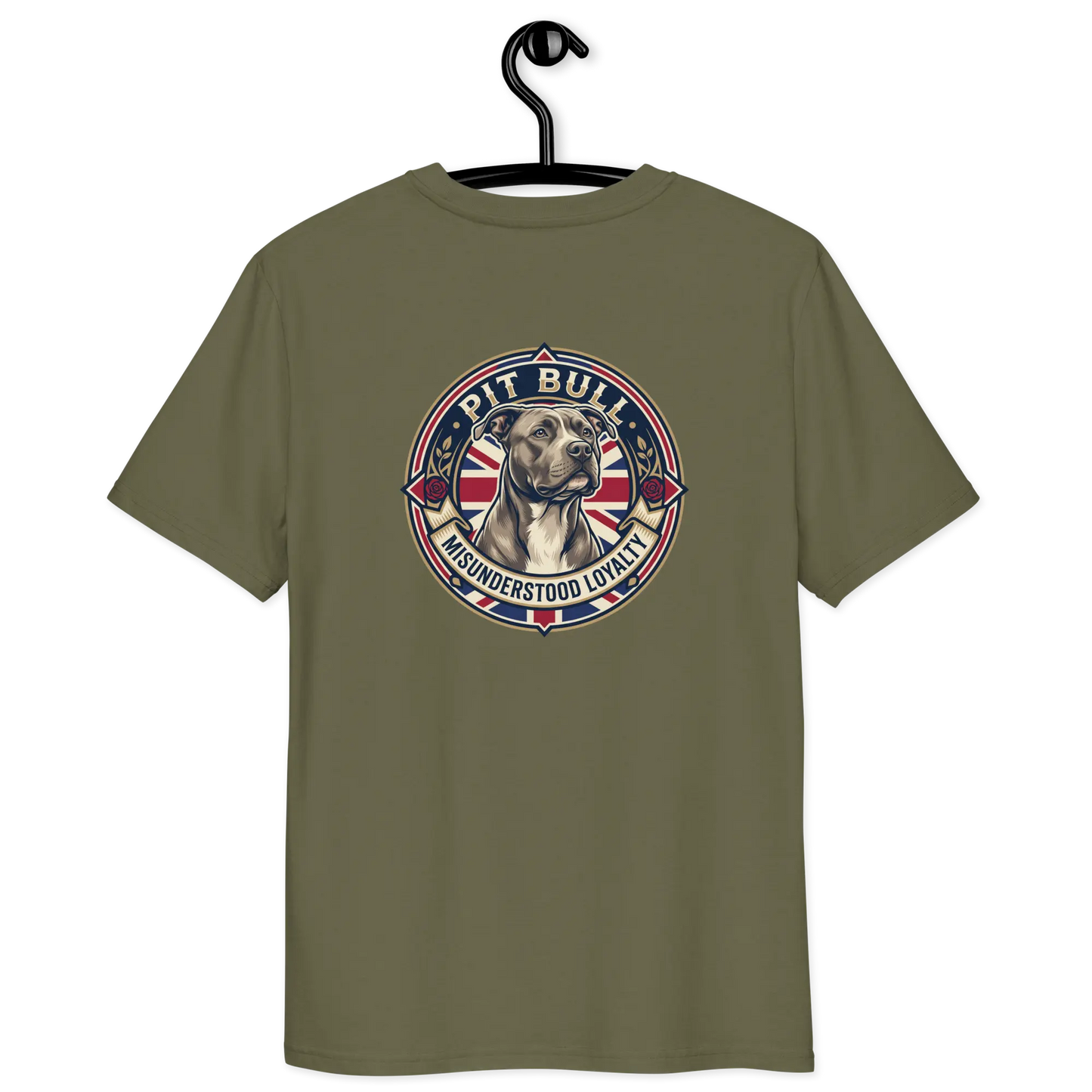 Pitbull Dog Badge – Bio-T-Shirt | bullogh