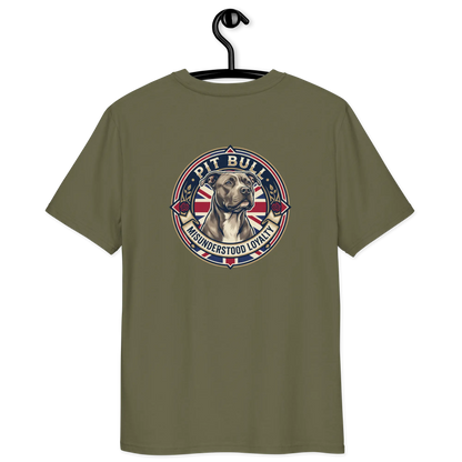 Pitbull Dog Badge – Bio-T-Shirt | bullogh