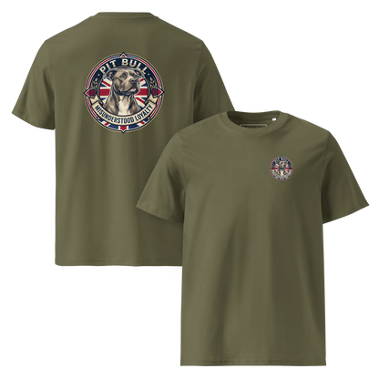Pitbull Dog Badge – Bio-T-Shirt | bullogh