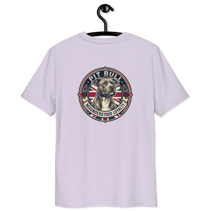 Pitbull Dog Badge – Bio-T-Shirt | bullogh
