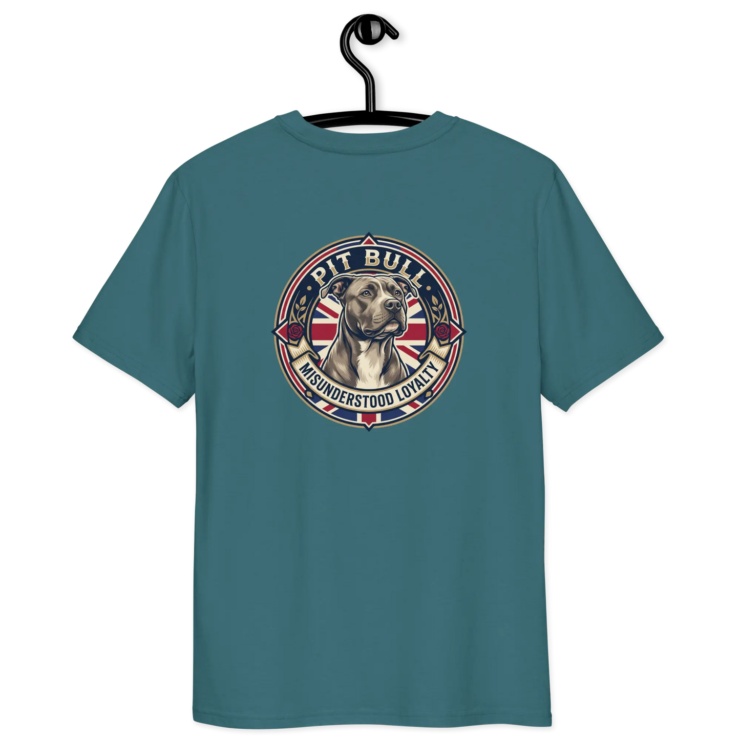 Pitbull Dog Badge – Bio-T-Shirt | bullogh