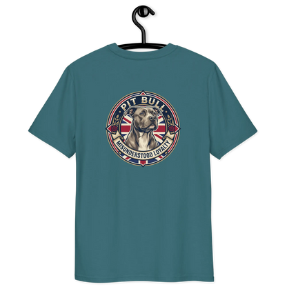 Pitbull Dog Badge – Bio-T-Shirt | bullogh