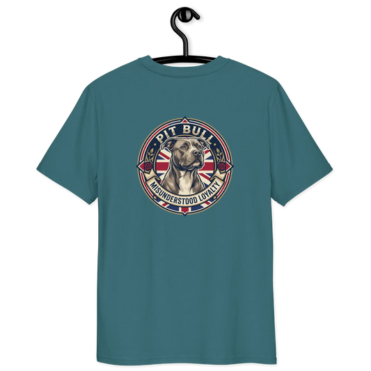 Pitbull Dog Badge – Bio-T-Shirt | bullogh