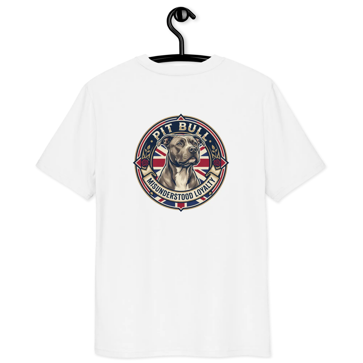 Pitbull Dog Badge – Bio-T-Shirt | bullogh