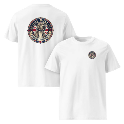 Pitbull Dog Badge – Bio-T-Shirt | bullogh