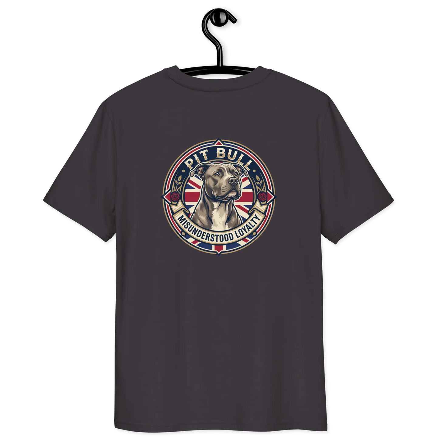 Pitbull Dog Badge – Bio-T-Shirt | bullogh