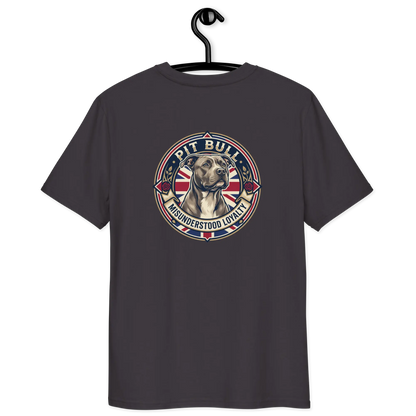 Pitbull Dog Badge – Bio-T-Shirt | bullogh