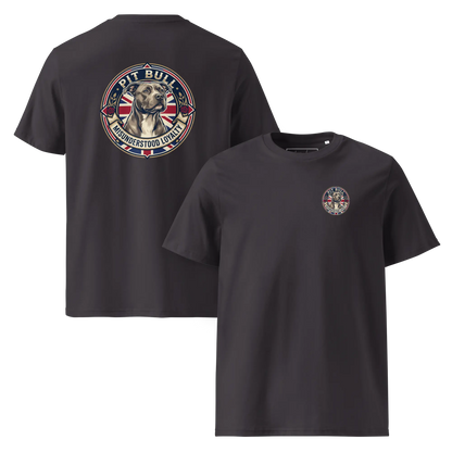 Pitbull Dog Badge – Bio-T-Shirt | bullogh