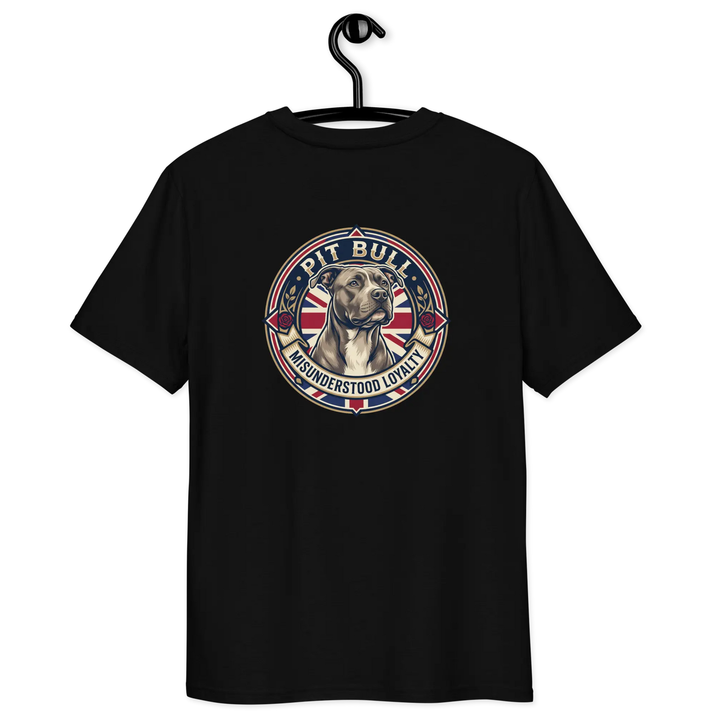 Pitbull Dog Badge – Bio-T-Shirt | bullogh