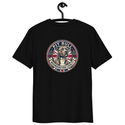 Pitbull Dog Badge – Bio-T-Shirt | bullogh