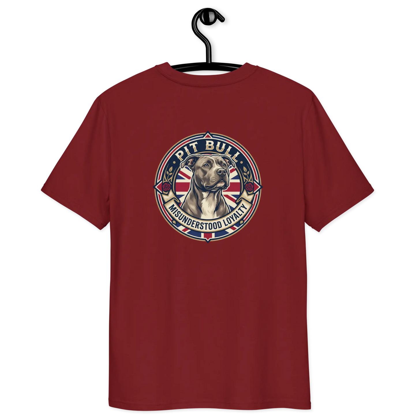 Pitbull Dog Badge – Bio-T-Shirt | bullogh