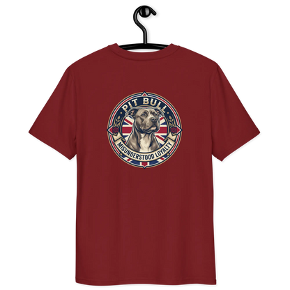 Pitbull Dog Badge – Bio-T-Shirt | bullogh