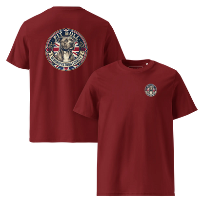 Pitbull Dog Badge – Bio-T-Shirt | bullogh